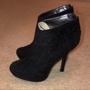 Jeweled Heeled Booties